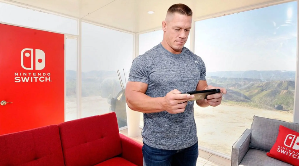 John Cena es fan de Nintendo