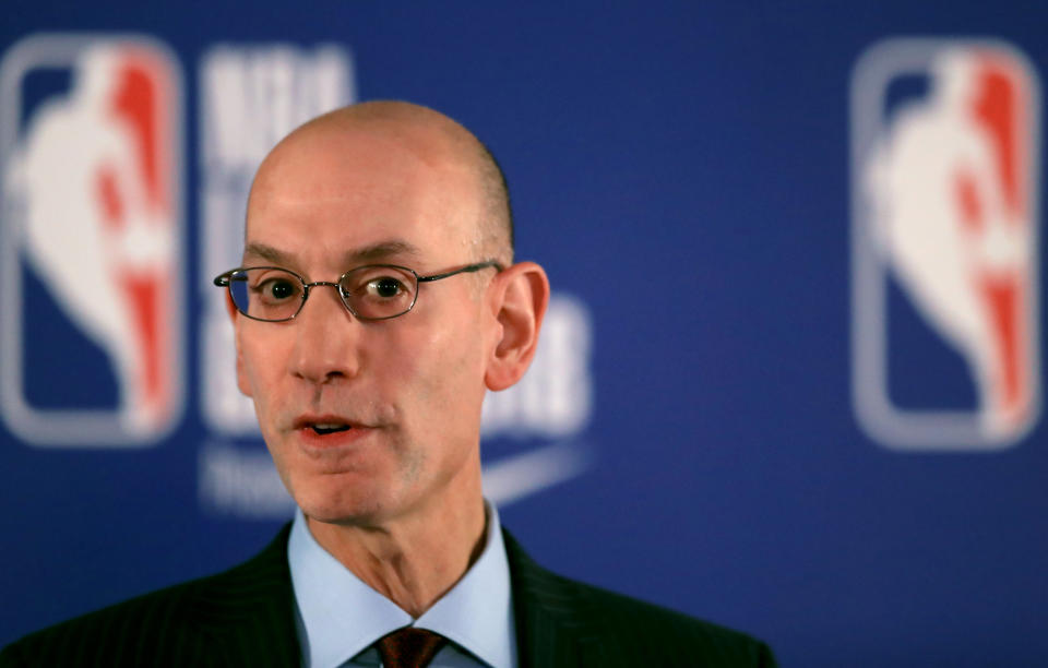 NBA Commissioner Adam Silver. (Photo: Simon Cooper - PA Images via Getty Images)