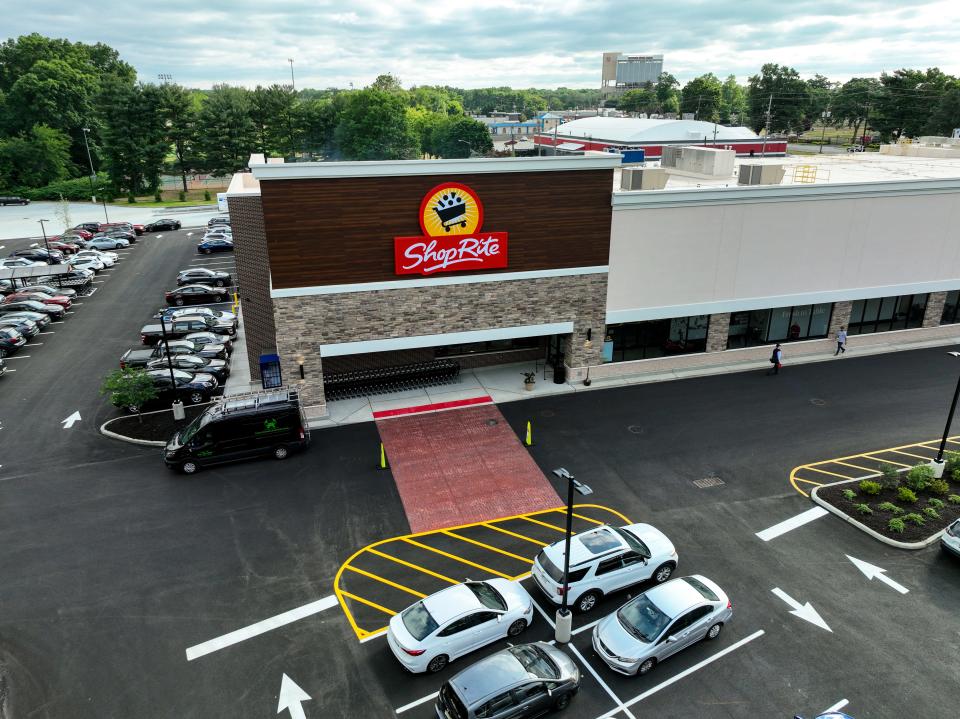 Aerial view of ShopRite Fair Lawn.