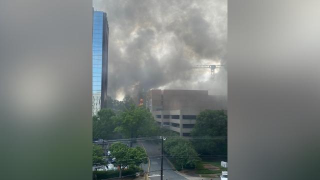South Park blaze started fires on other Charlotte buildings