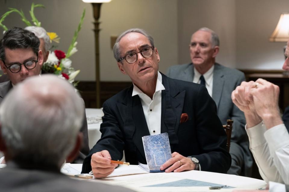 Robert Downey Jr. as Lewis Strauss in a scene from “Oppenheimer.” Universal/Courtesy Everett Collection