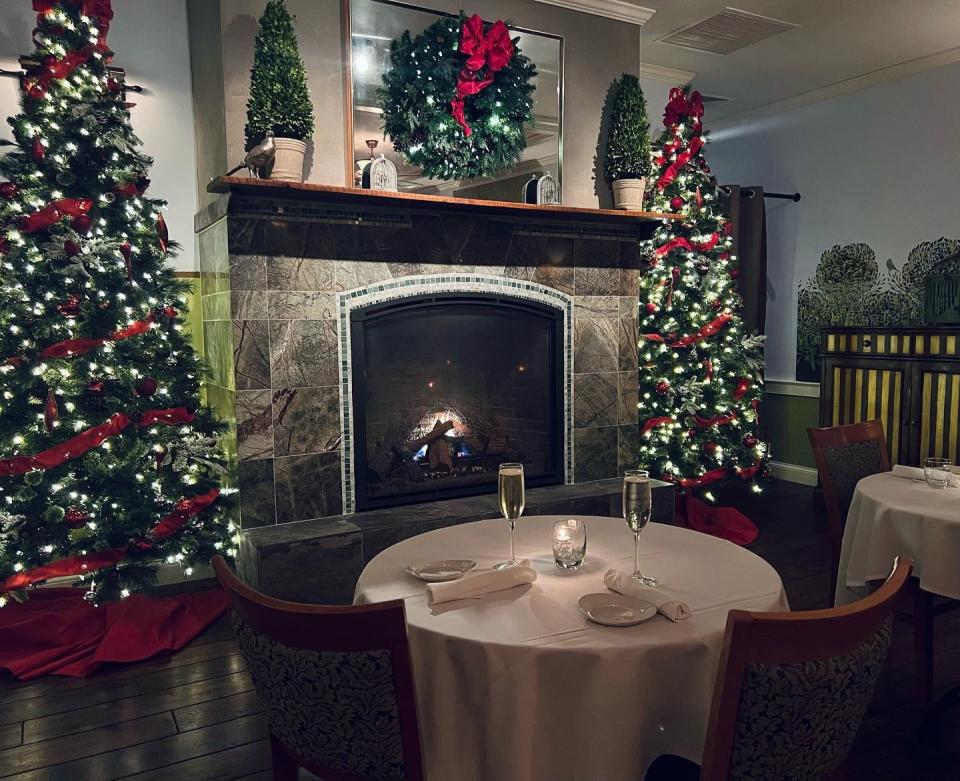 Keep warm at the The Aviary Restaurant.