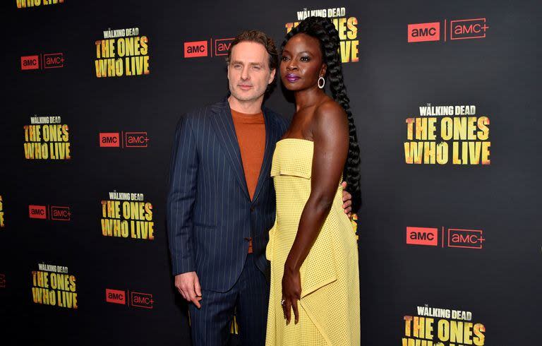 Andrew Lincoln y Danai Gurira fueron los protagonistas de un evento repleto de estrellas, que se celebró en el Teatro Linwood Dunn de Hollywood