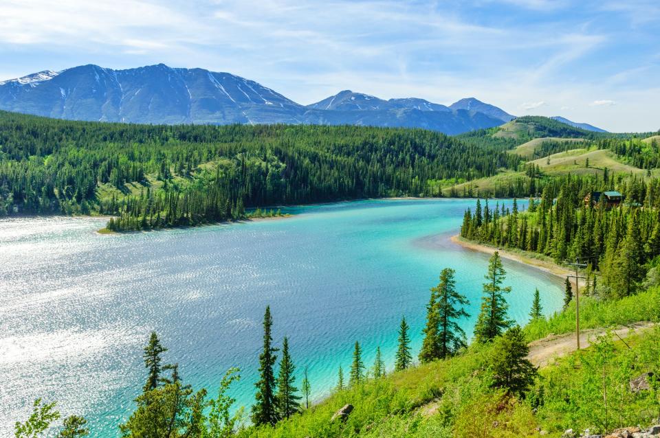 Emerald Lake, South Klondike Highway