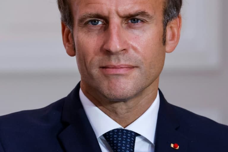Emmanuel Macron à Paris le 28 septembre 2021 - Ludovic MARIN © 2019 AFP