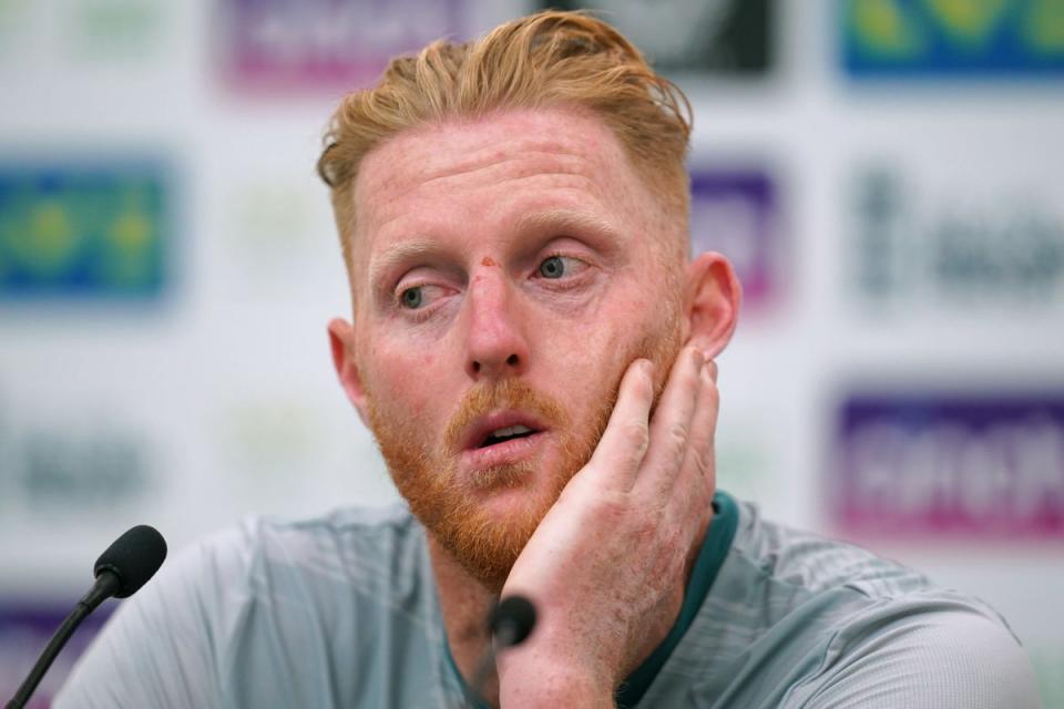 Ben Stokes is unimpressed with the size of boundary cushions (John Walton/PA) (PA Wire)