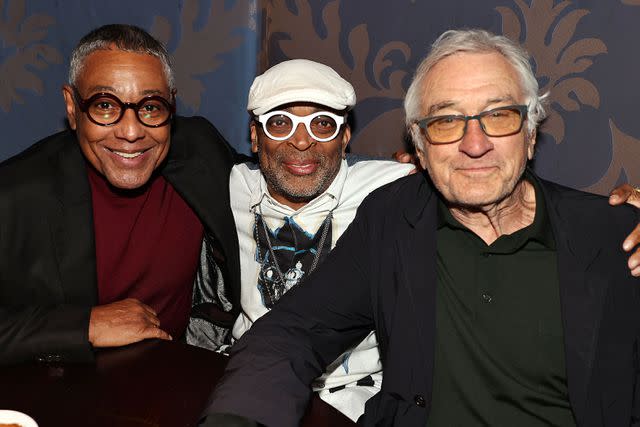 <p>Dave Allocca/StarPix/Shutterstock</p> Giancarlo Esposito, Spike Lee and Robert De Niro