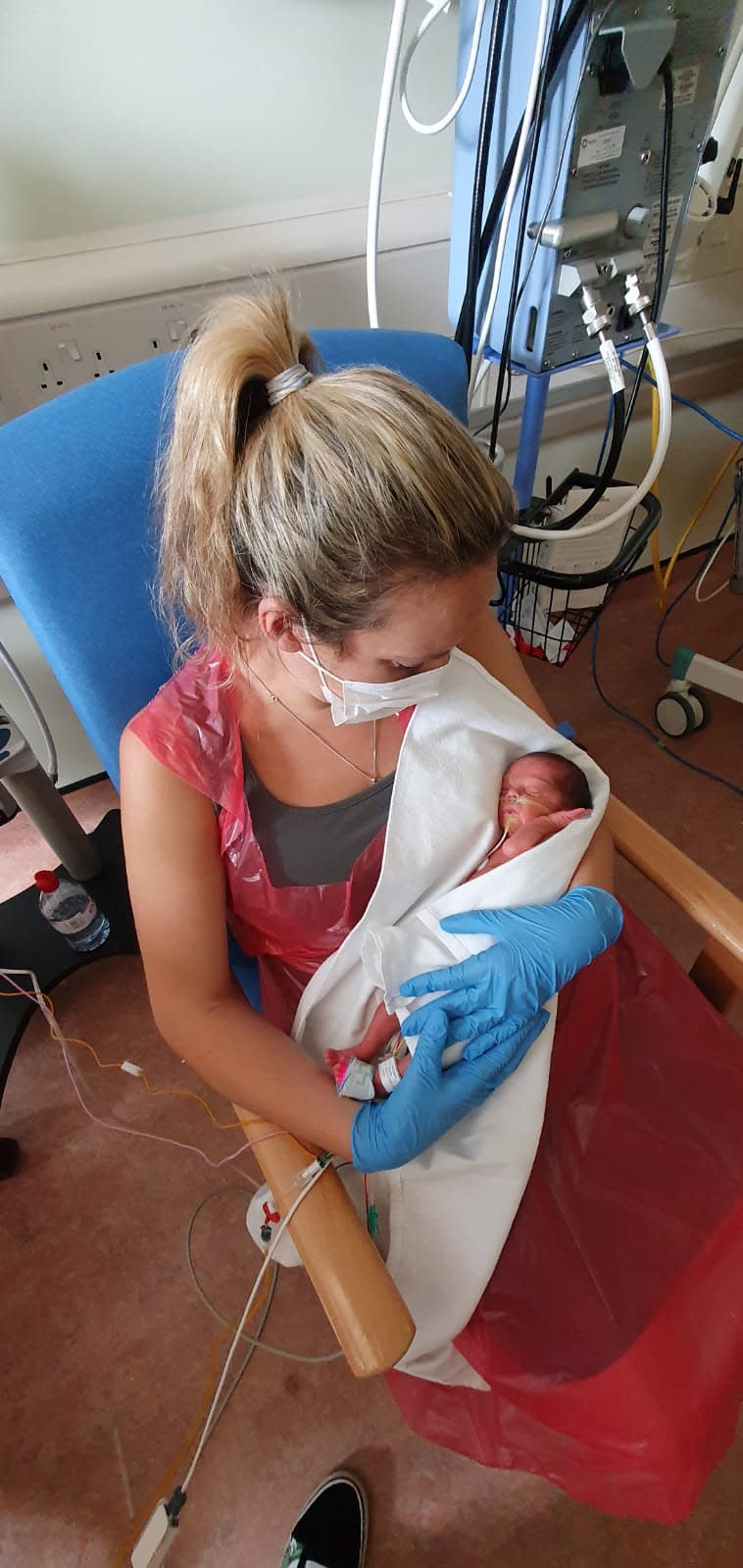 Mum of twins born with coronavirus has spoken of their 'miracle' recovery