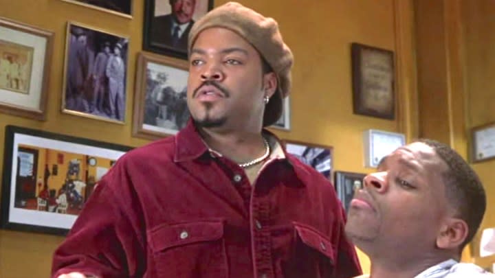 Ice Cube in Barbershop.