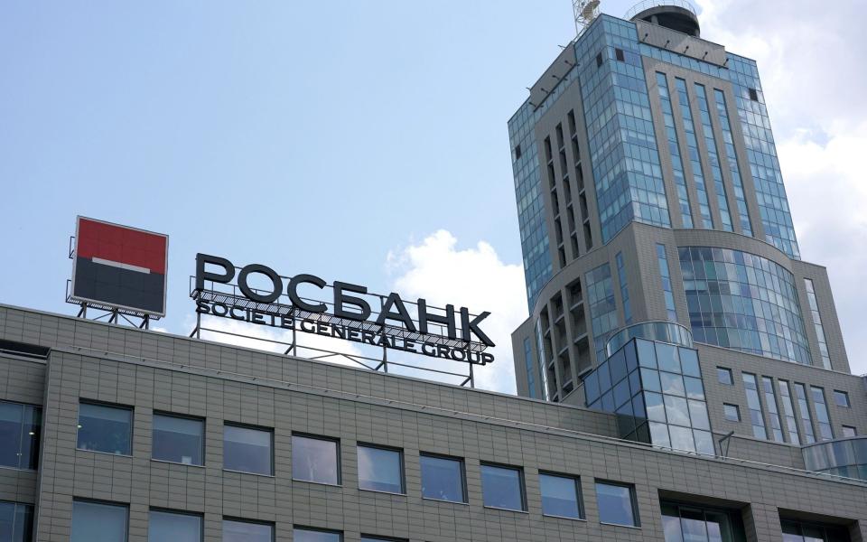 SocGen became the majority owner of Rosbank in 2008 Russia sanctions Putin war - Reuters/Maxim Zmeyev/File Photo