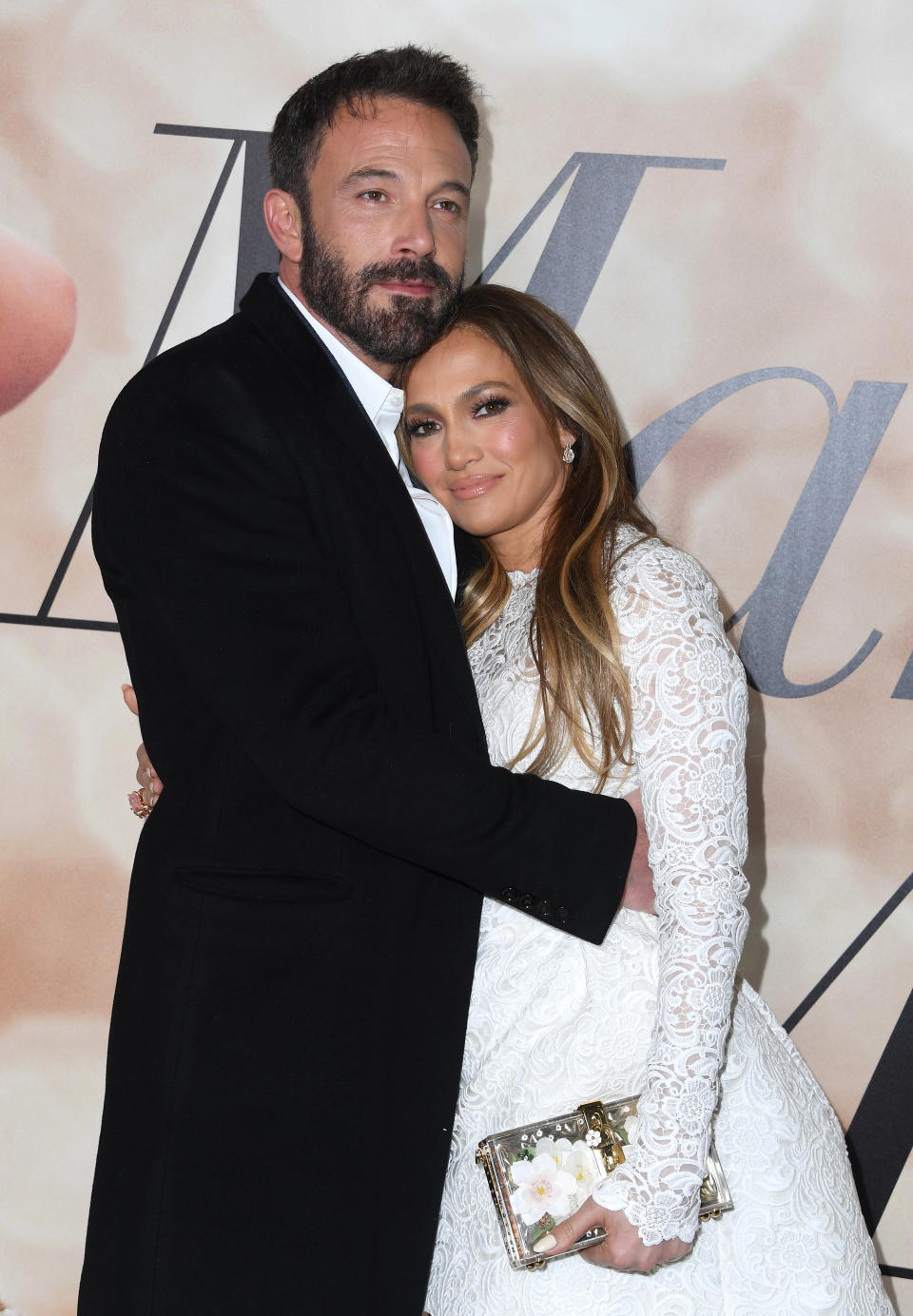 Ben and JLo hugging