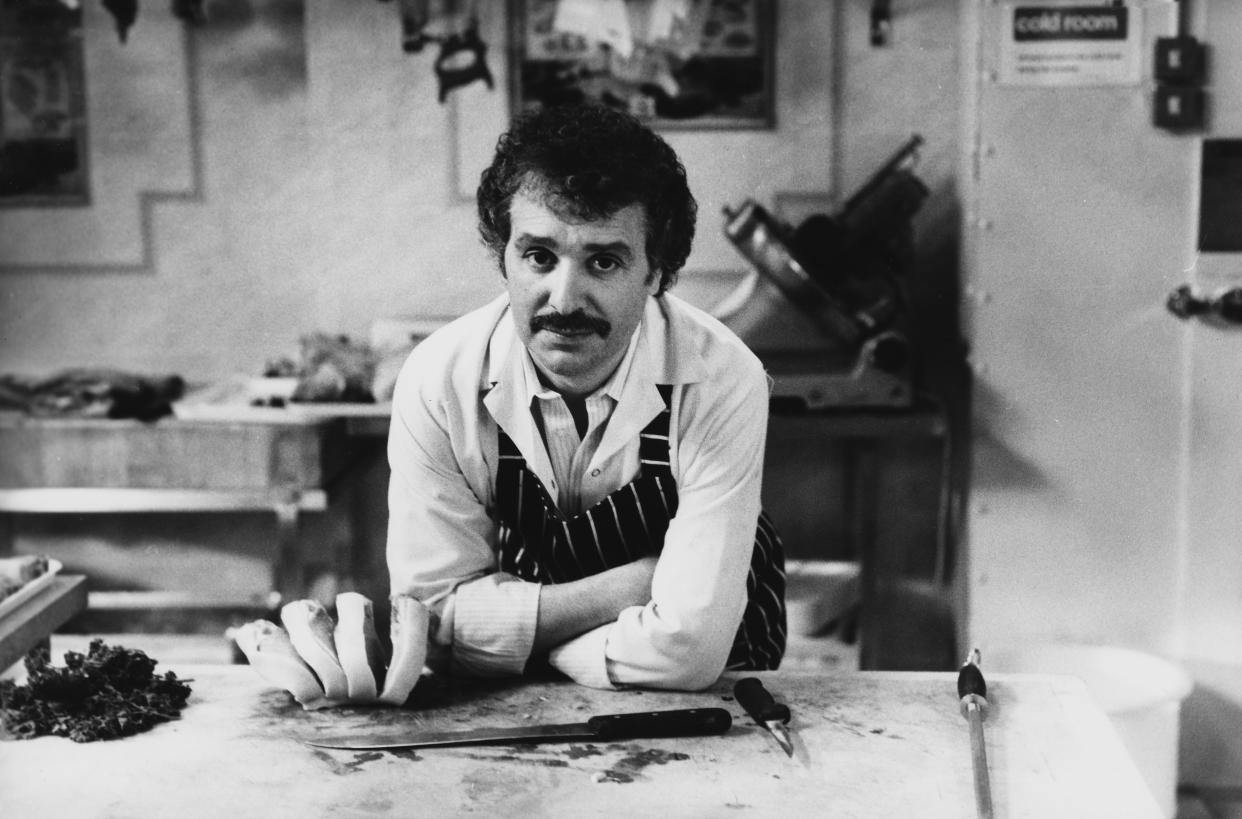 Actor Michael Angelis in a scene from episode 'The Last Supper' of the BBC series of dramatic monologues 'Single Voices', May 20th 1989. (Photo by Don Smith/Radio Times/Getty Images)