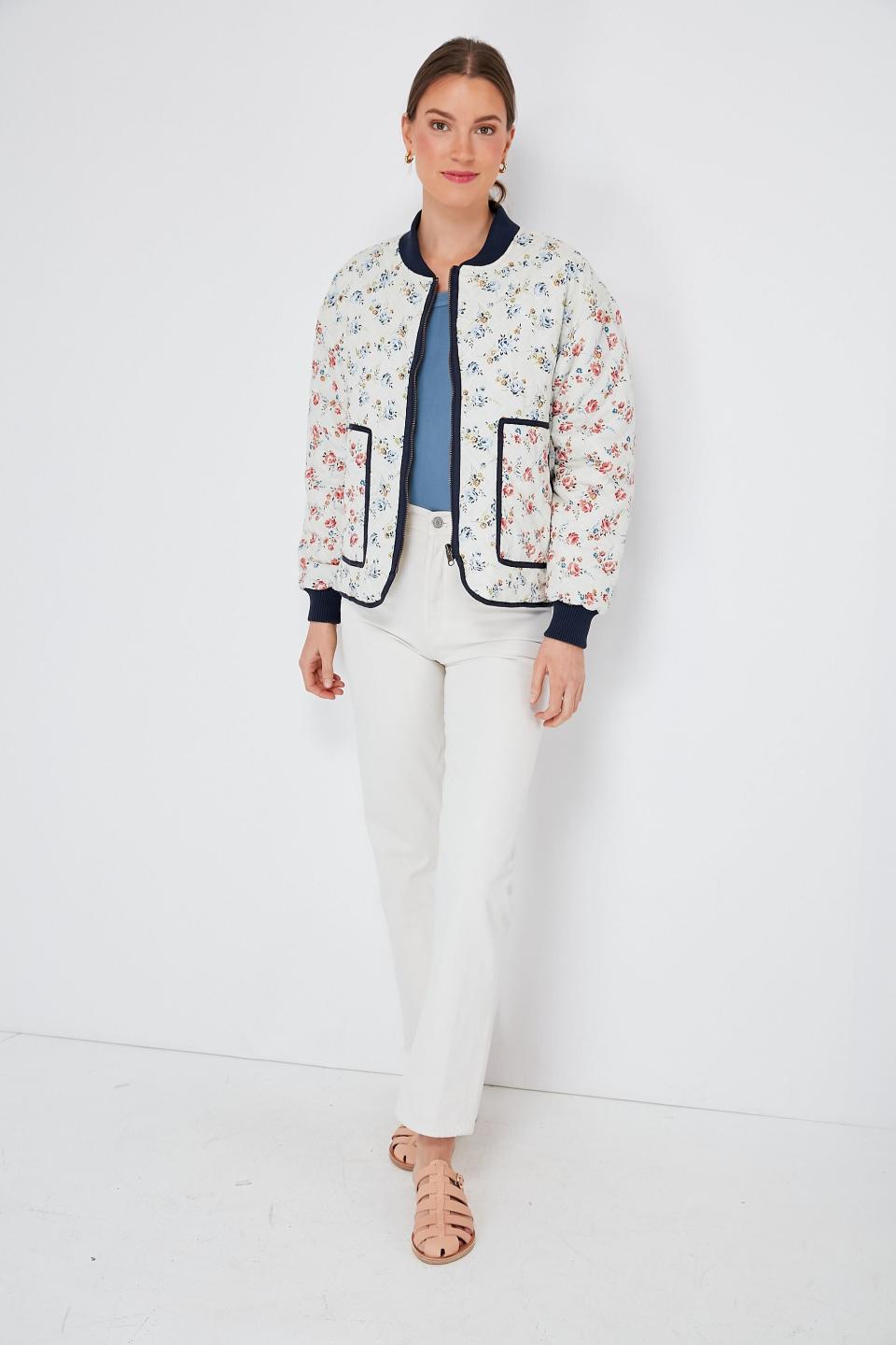 <p><a href="https://go.redirectingat.com?id=74968X1596630&url=https%3A%2F%2Ftnuck.com%2Fproducts%2Fcarolina-rose-patchwork-the-reversible-quilted-bomber%3Fvariant%3D44108539953374&sref=https%3A%2F%2Fwww.cosmopolitan.com%2Fstyle-beauty%2Ffashion%2Fg43942216%2Fbest-quilted-jackets%2F" rel="nofollow noopener" target="_blank" data-ylk="slk:Shop Now;elm:context_link;itc:0;sec:content-canvas" class="link ">Shop Now</a></p><p>Carolina Rose Patchwork The Reversible Quilted Bomber</p><p>$450.00</p><p>tnuck.com</p>