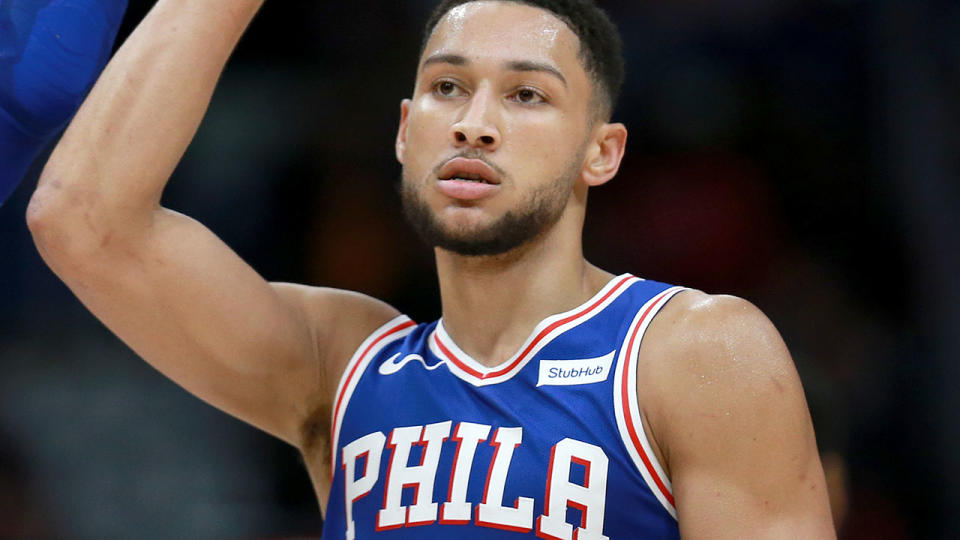 Ben Simmons. Photo by Sean Gardner/Getty Images)