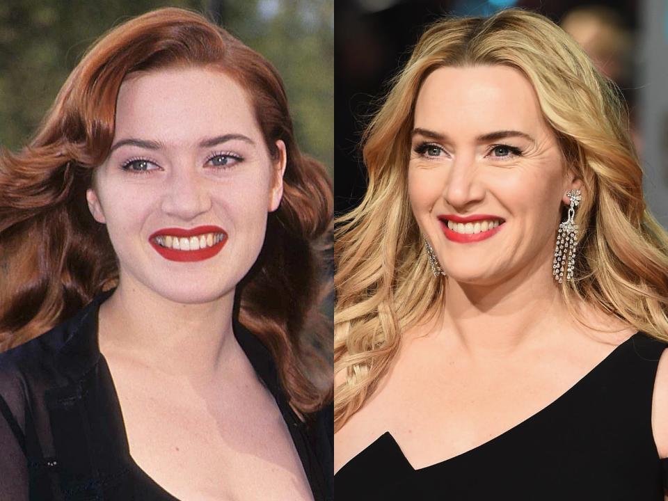 kate winslet redhead brunette