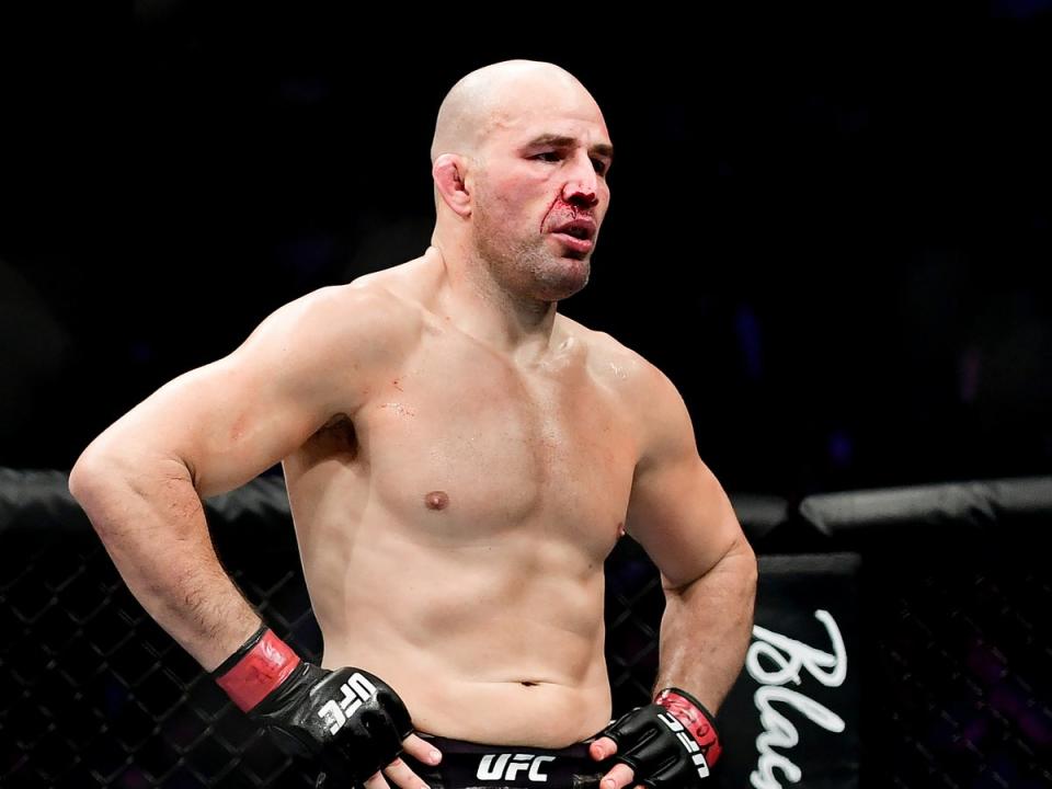 Glover Teixeira will try to become a two-time UFC light-heavyweight champion (Getty Images)