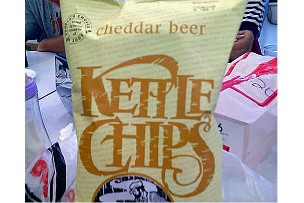 Cheddar Beer Kettle Chips