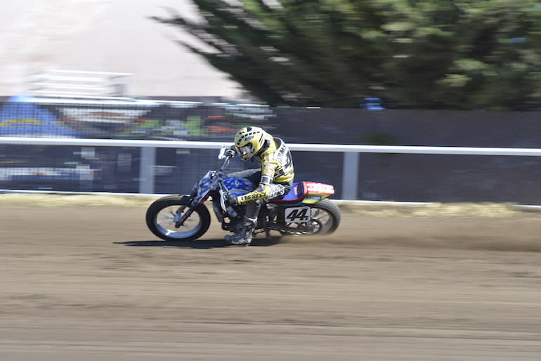 Nick Armstrong on an interesting bike: A Yamaha FZ-07.