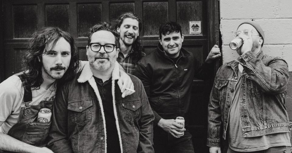 Franklin Township's Andre Costello (second from right) and the band Forestry Division play a New Year's Eve show in Pittsburgh.