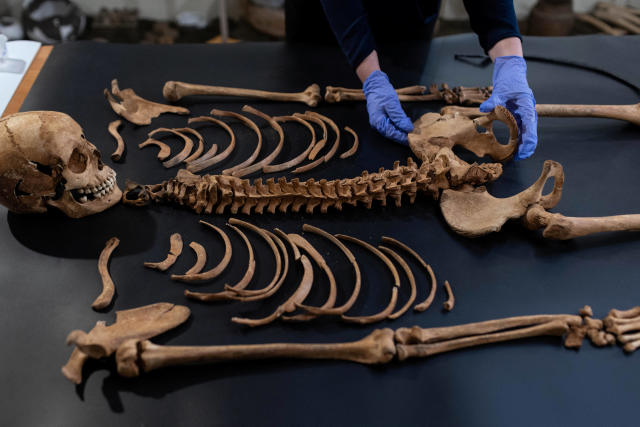 Des archéologues découvrent des squelettes de bébés avec des