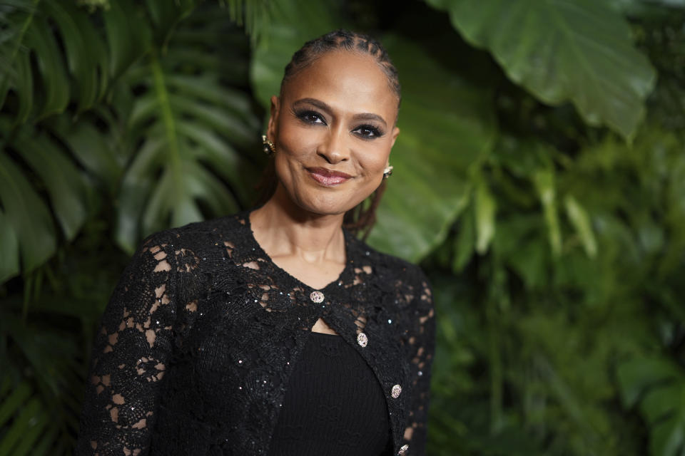 Ava DuVernay arrives at Chanel's 15th Annual Pre-Oscar Awards Dinner on Saturday, March 9, 2024, at the Beverly Hills Hotel in Los Angeles. (Photo by Jordan Strauss/Invision/AP)