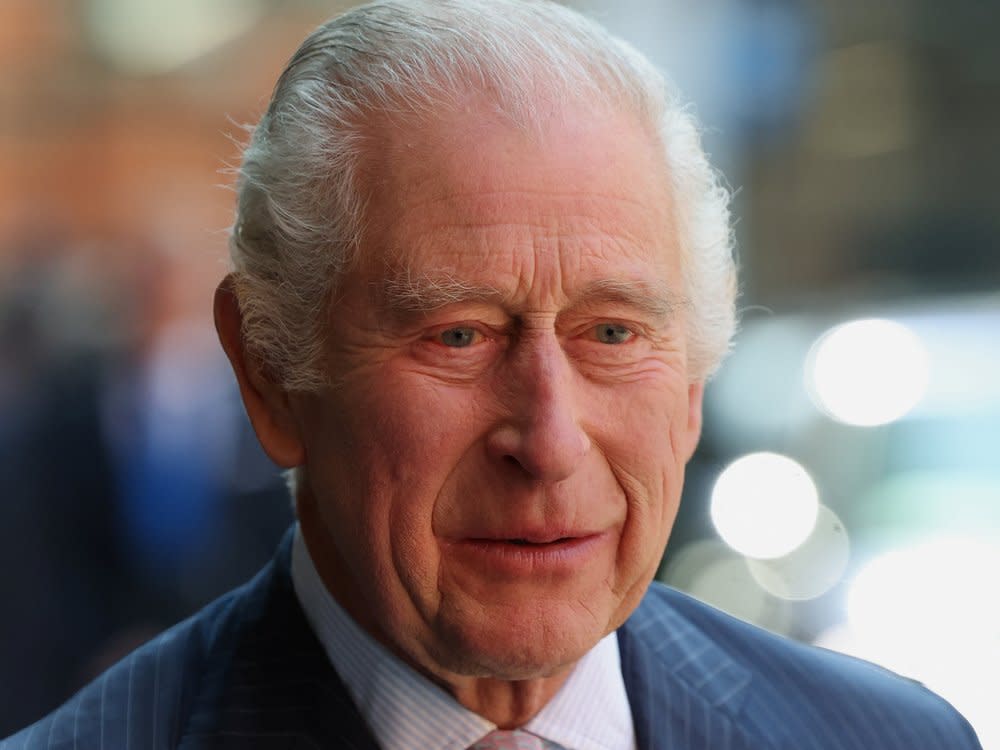 Dieser Auftritt gibt Hoffnung: König Charles III. absolvierte am 30. April seinen ersten offiziellen Auftritt in London seit Bekanntgabe seiner Krebserkrankung Anfang Februar. (Bild: Suzanne Plunkett/Royal Rota via Royalfoto)