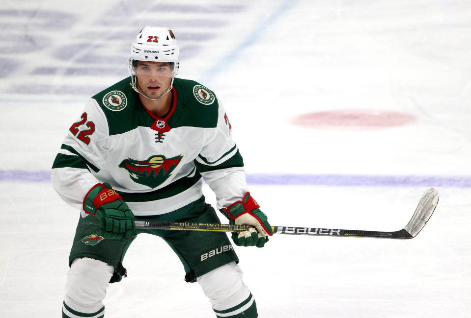 Kevin Fiala #22 of the Minnesota Wild 