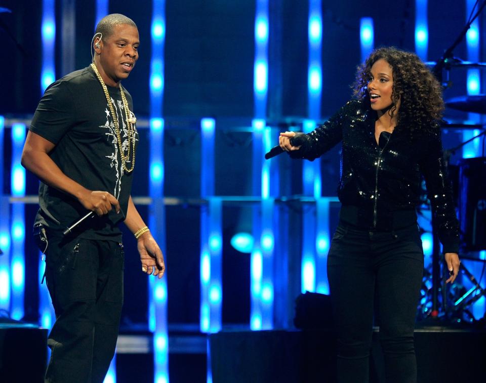 Jay-Z and Alicia Keys