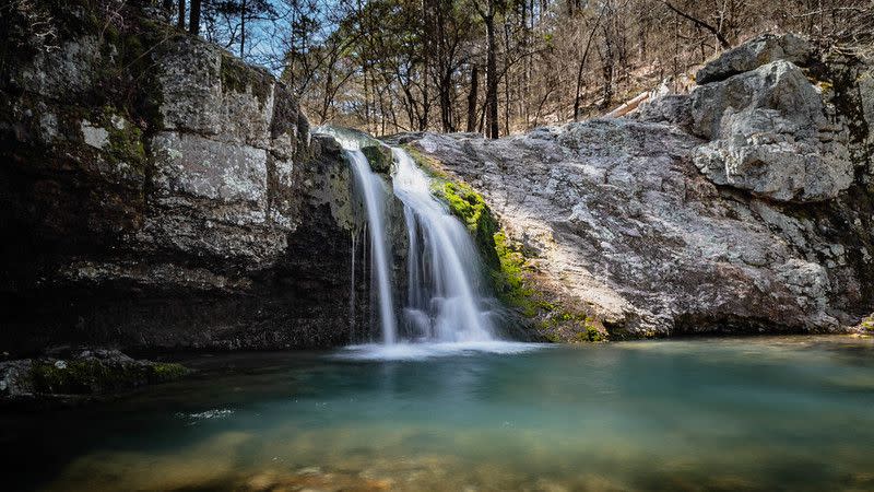 Fall Creek Falls. Lake Catherine State Park. Hot Springs, Arkansas.