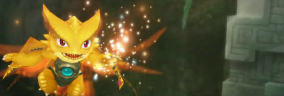 Cute Aura Kingdom dragon screenshot