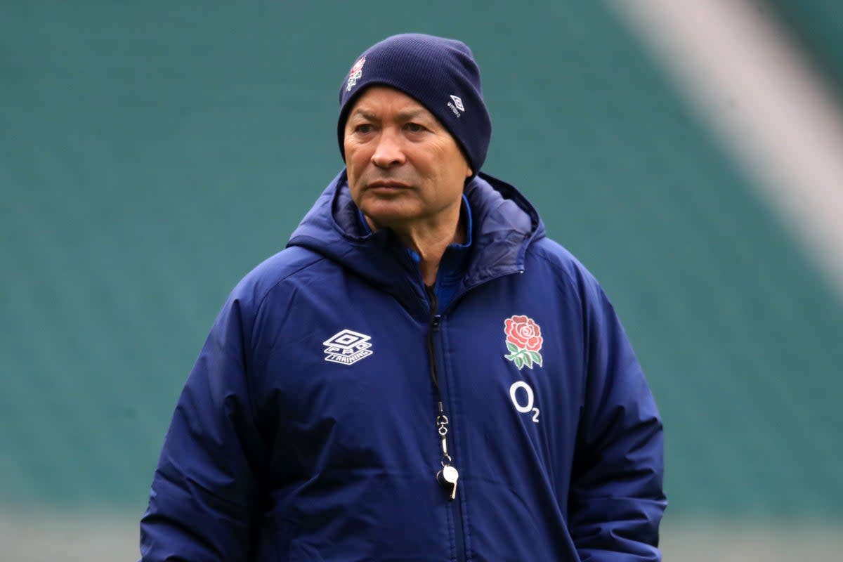 Eddie Jones has told Steve Borthwick to keep blaming him (Adam Davy/PA) (PA Wire)