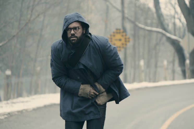 O-T Fagbenle as Luke in Hulu's The Handmaid's Tale. (Credit: George Kraychyk/Hulu)