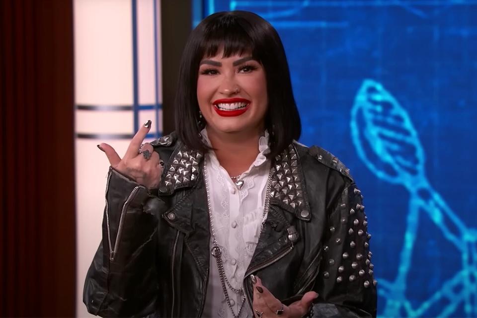 Demi Lovato on Jimmy Kimmel Live