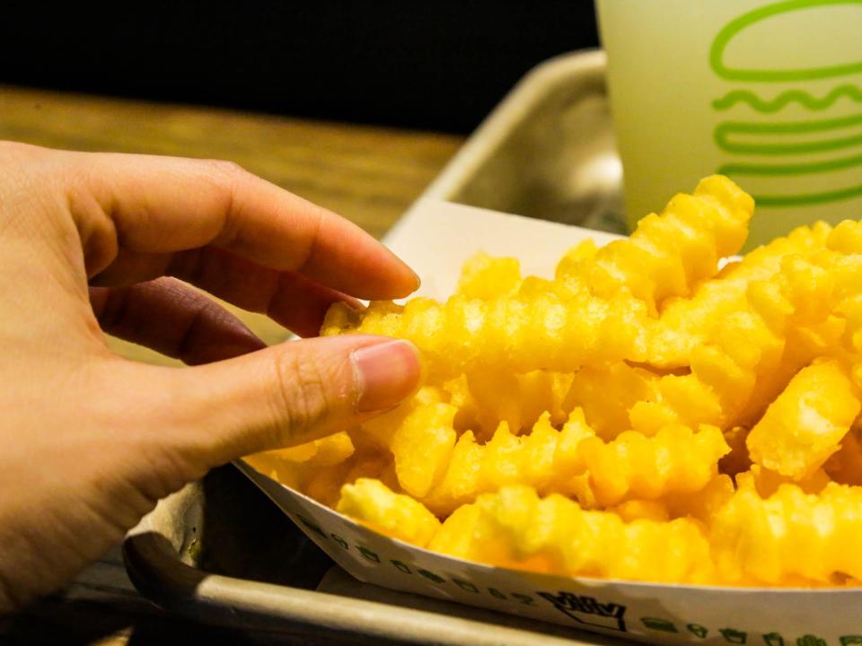 Shake Shack meal fries