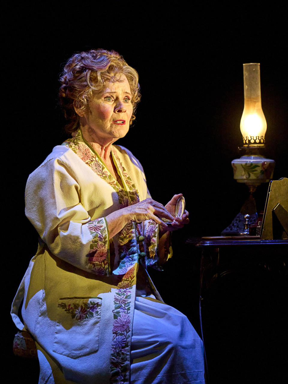 Imelda Staunton during a poignant moment in ‘Hello, Dolly!’