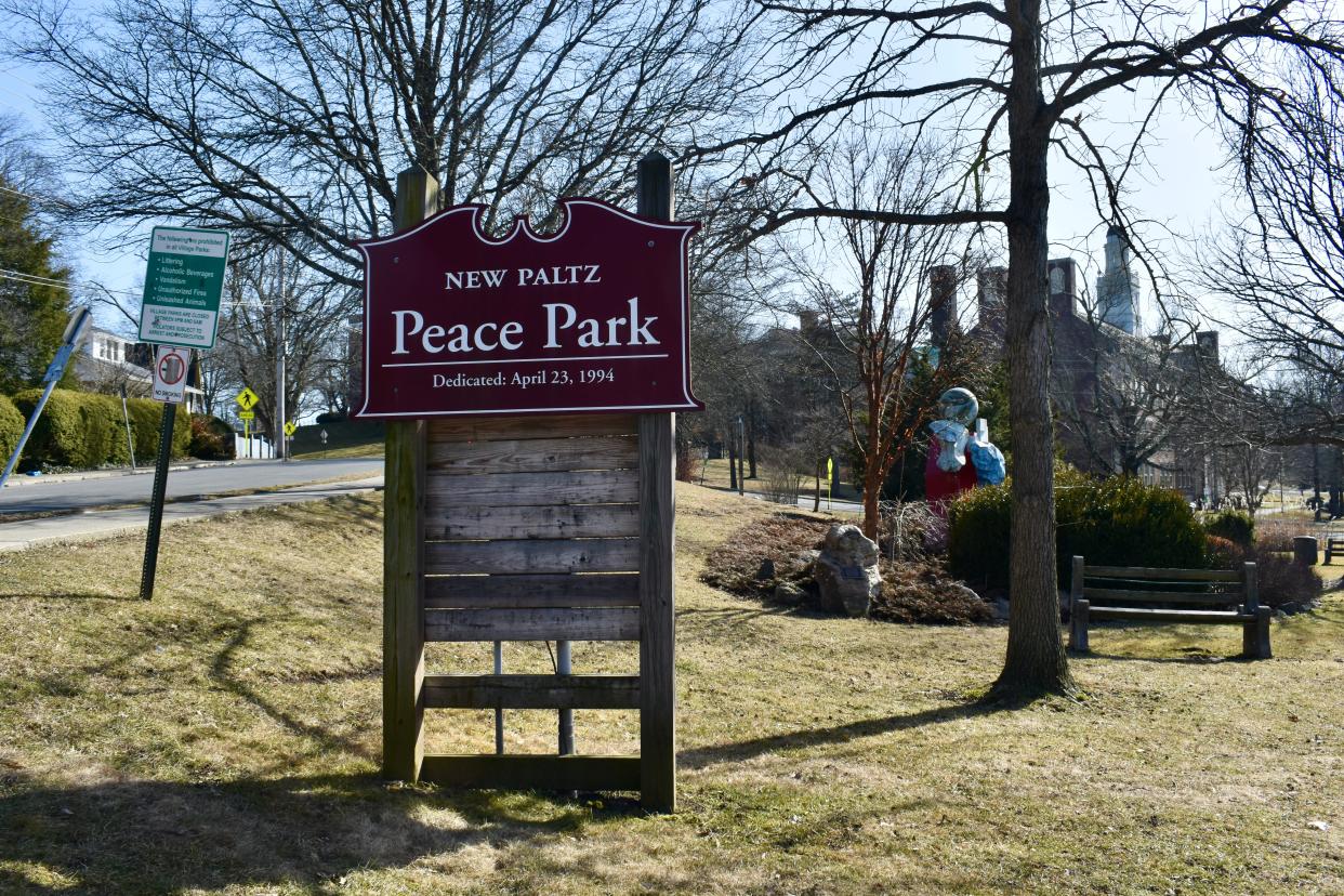 Peace Park in the village of New Paltz