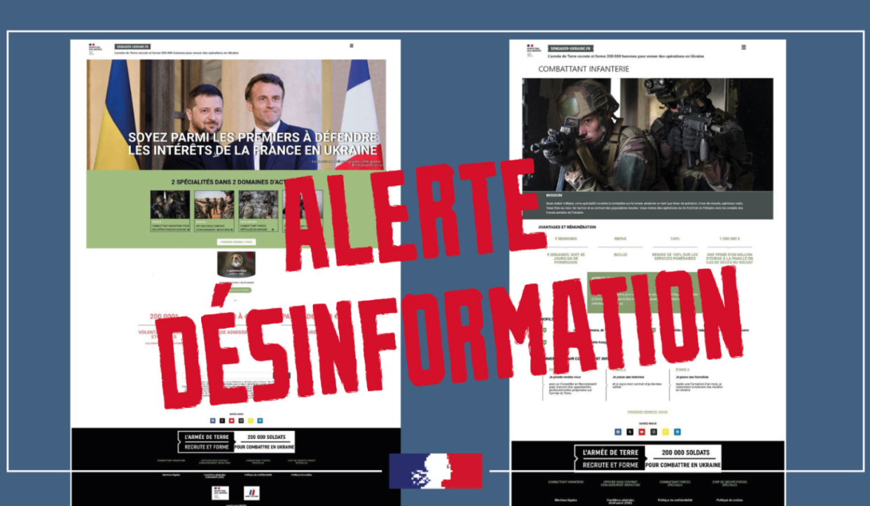 Visuel publié sur les réseaux sociaux par le ministère des Armées.