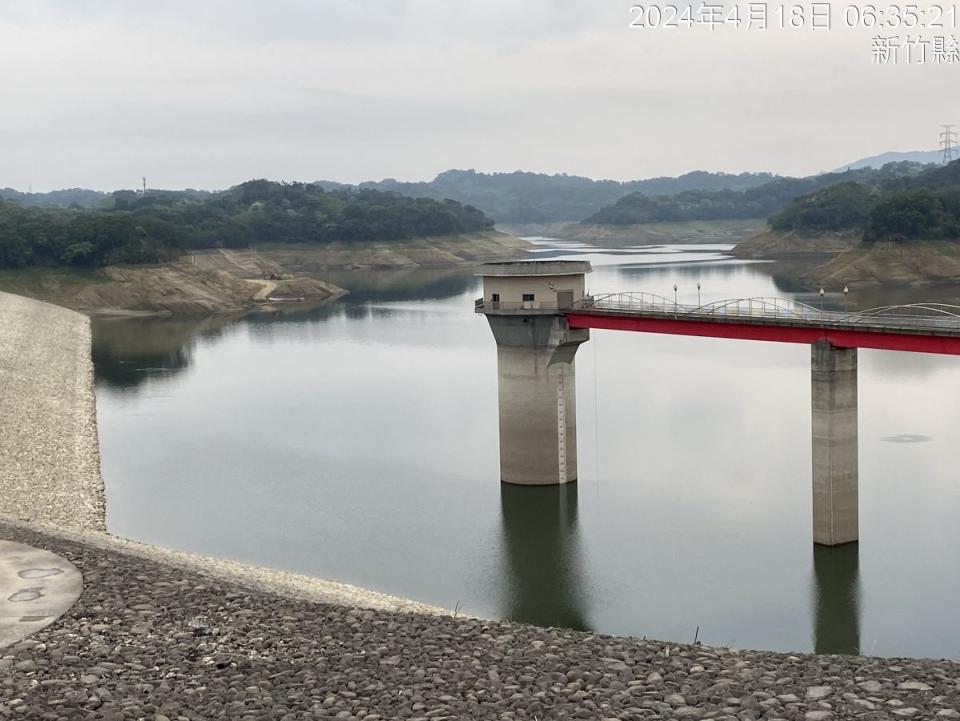 大雨來得急去得快，竹苗各水庫仍入不敷出。（圖：水利署提供）