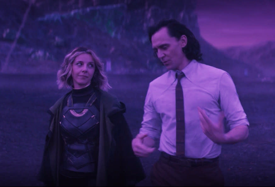 Sylvie and Loki get to know each other on Lamentis
