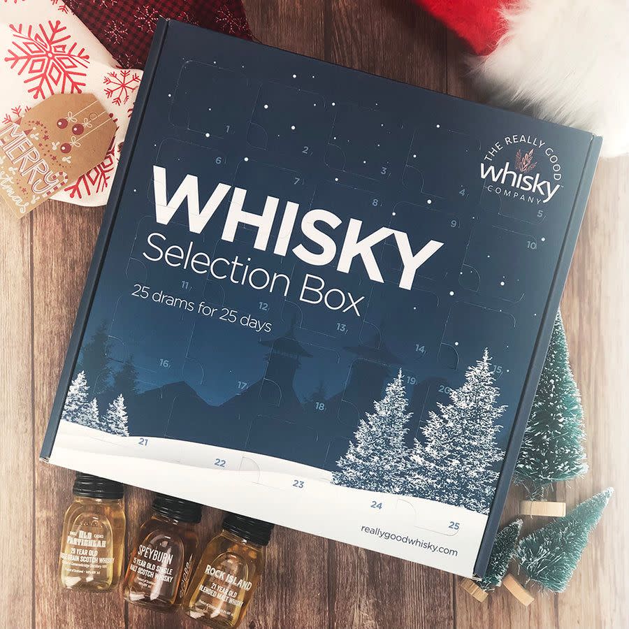 <p><a href="https://go.redirectingat.com?id=74968X1596630&url=https%3A%2F%2Freallygoodwhisky.com%2Fen-us%2Fproducts%2Fthe-really-good-whisky-advent-calendar%3Fwgu%3D282135_54264_16603391752688_e75d96b796%26wgexpiry%3D1691875175%26source%3Dwebgains%26siteid%3D54264&sref=https%3A%2F%2Fwww.goodhousekeeping.com%2Fholidays%2Fchristmas-ideas%2Fg4911%2Fchristmas-advent-calendar%2F" rel="nofollow noopener" target="_blank" data-ylk="slk:Shop Now;elm:context_link;itc:0;sec:content-canvas" class="link ">Shop Now</a></p><p>Whiskey Advent Calendar</p><p>$95.00</p><span class="copyright">The Really Good Whiskey Company</span>