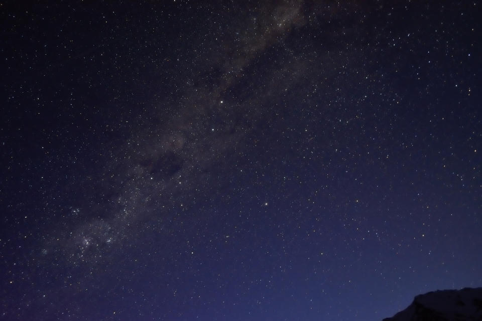 Vista de la Vía Láctea desde la Patagonia argentina. (Flickr – f3nc0r3)