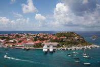 <p>There's a reason the society set has escaped to St. Barthelémy for decades each winter. Known for its pristine, white-sand beaches; jewel-toned waters, fabulous nightlife, and impeccable shopping. St. Barths is a must-visit destination for those seeking the epitome of Caribbean elegance and leisure.</p><p>We can't wait to finally visit <a href="https://www.rosewoodhotels.com/en/le-guanahani" rel="nofollow noopener" target="_blank" data-ylk="slk:Rosewood Le Guanahani;elm:context_link;itc:0;sec:content-canvas" class="link ">Rosewood Le Guanahani</a> upon its grand re-opening on St. Barths this fall which will be the only full-service resort on the entire island.</p>