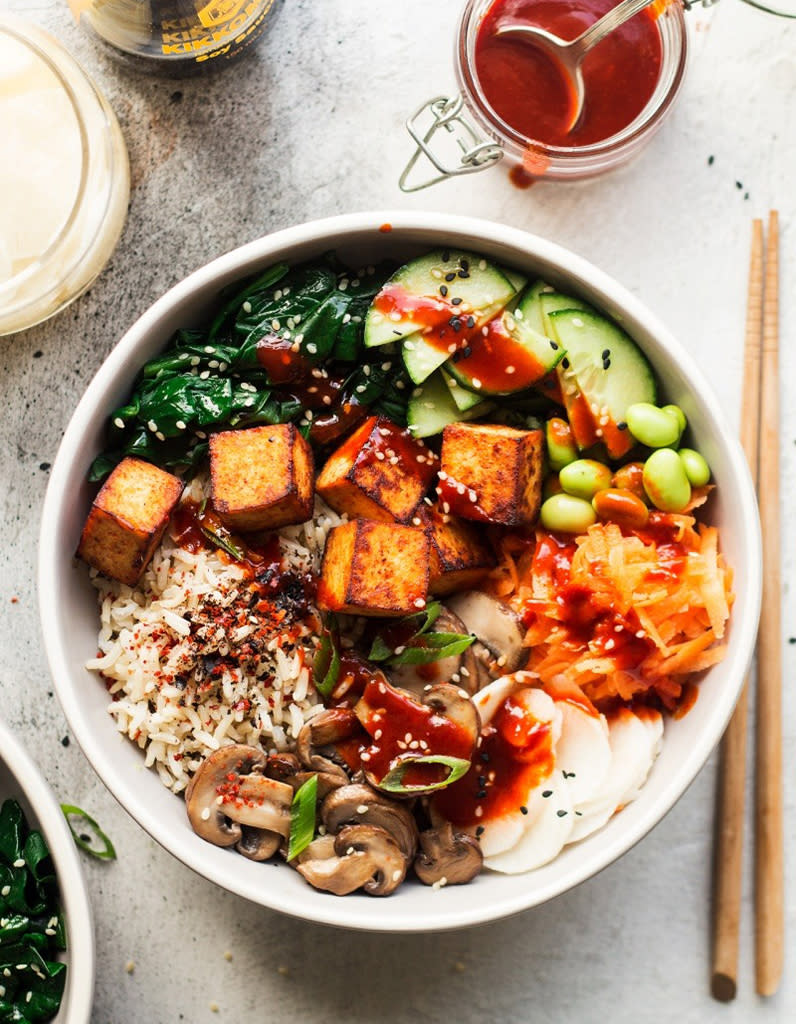 Bibimbap vegan