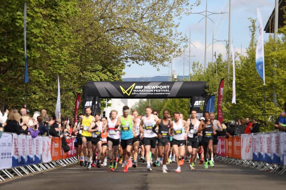 Hundreds have already signed up to the 2025 ABP Newport Marathon Festival <i>(Image: Run 4 Wales)</i>