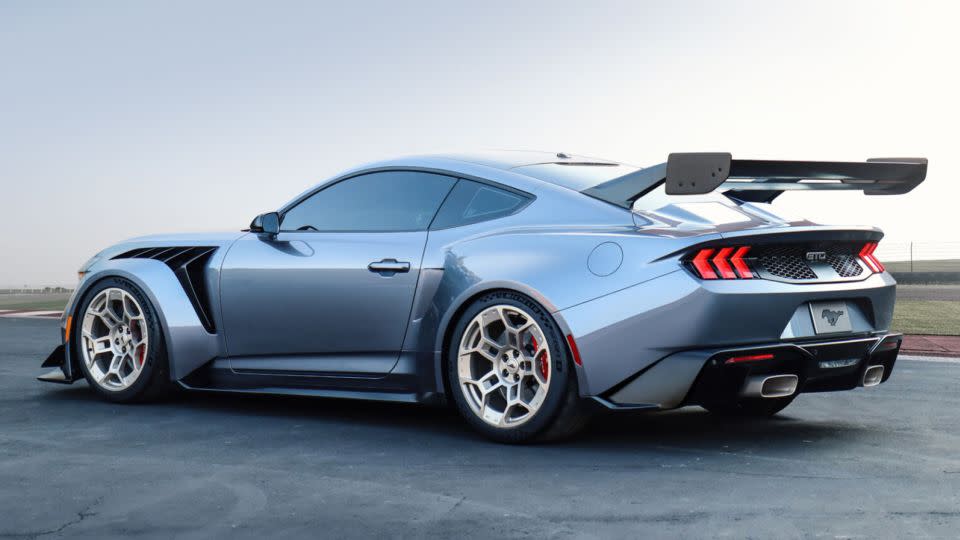 The Ford Mustang GTD's body is made almost entirely from carbon fiber. - Ford Motor Co.