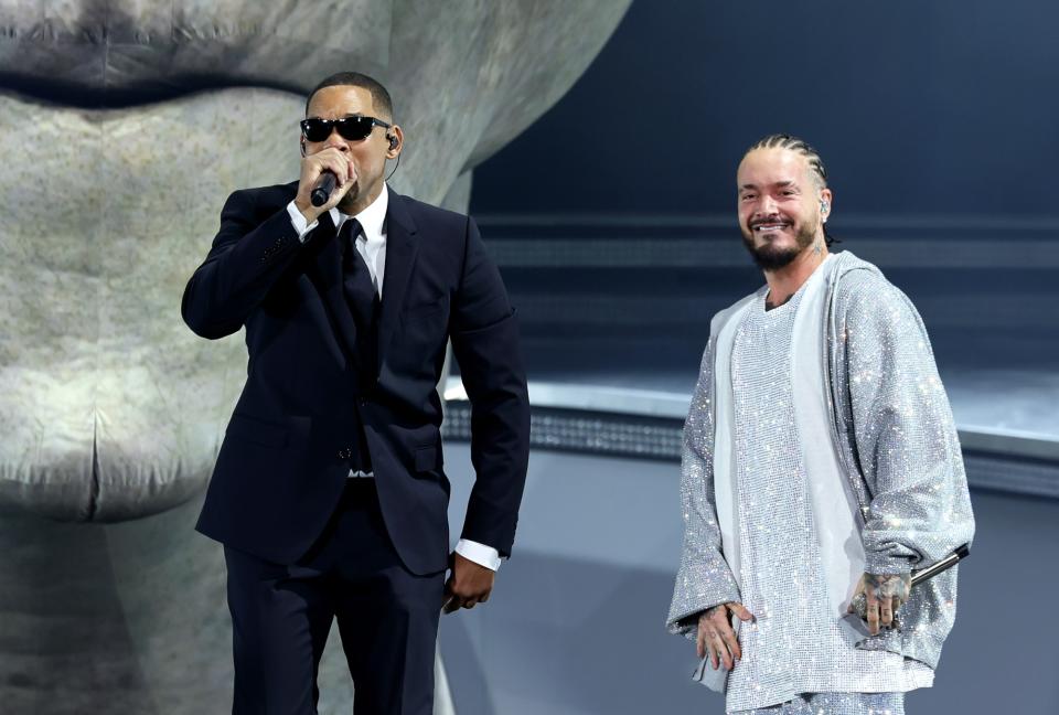 Will Smith, J Balvin at Coachella 2024 