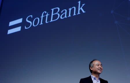 SoftBank Group Corp Chairman and CEO Masayoshi Son speaks at SoftBank World 2016 conference in Tokyo, Japan, July 21, 2016. REUTERS/Kim Kyung-Hoon