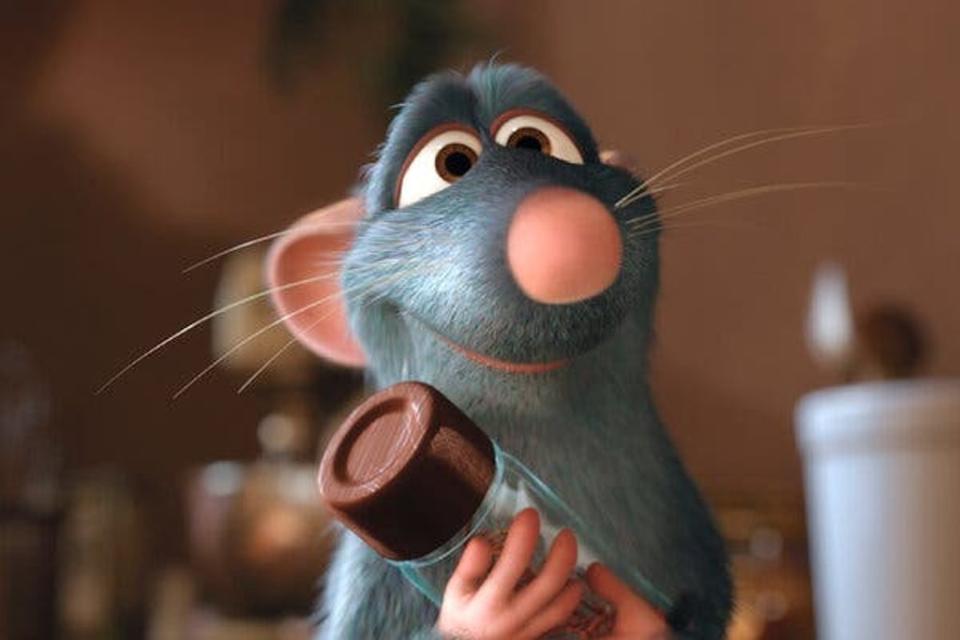 Remy in ‘Ratatouille’ is ‘nothing less than the finest chef in France’ (Disney)