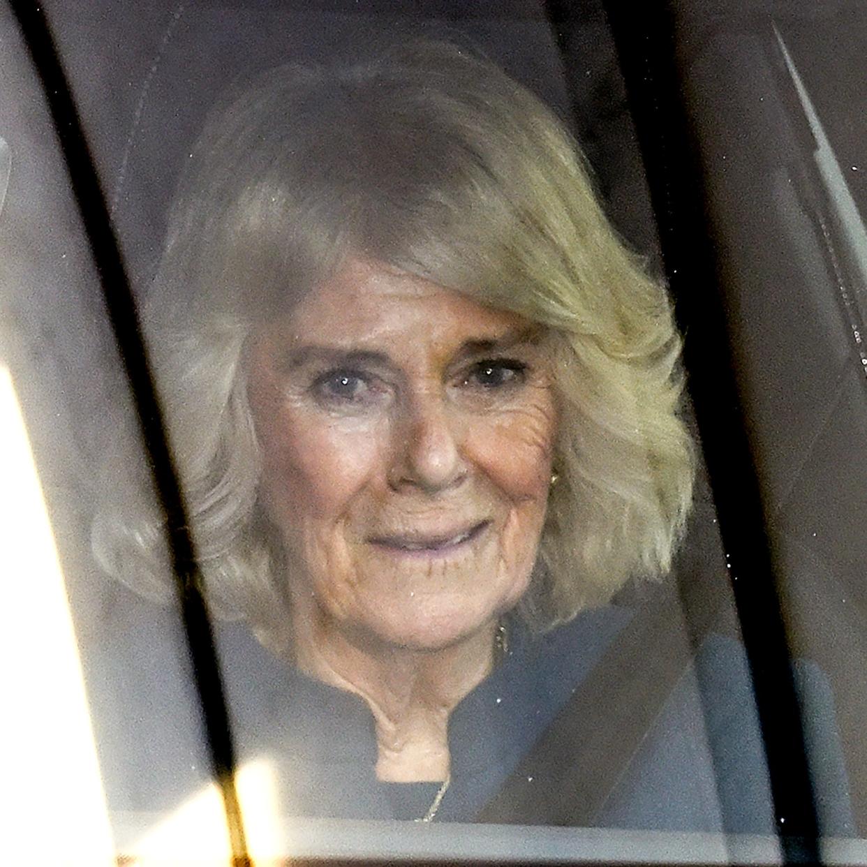  Queen Camilla at The London Clinic. 