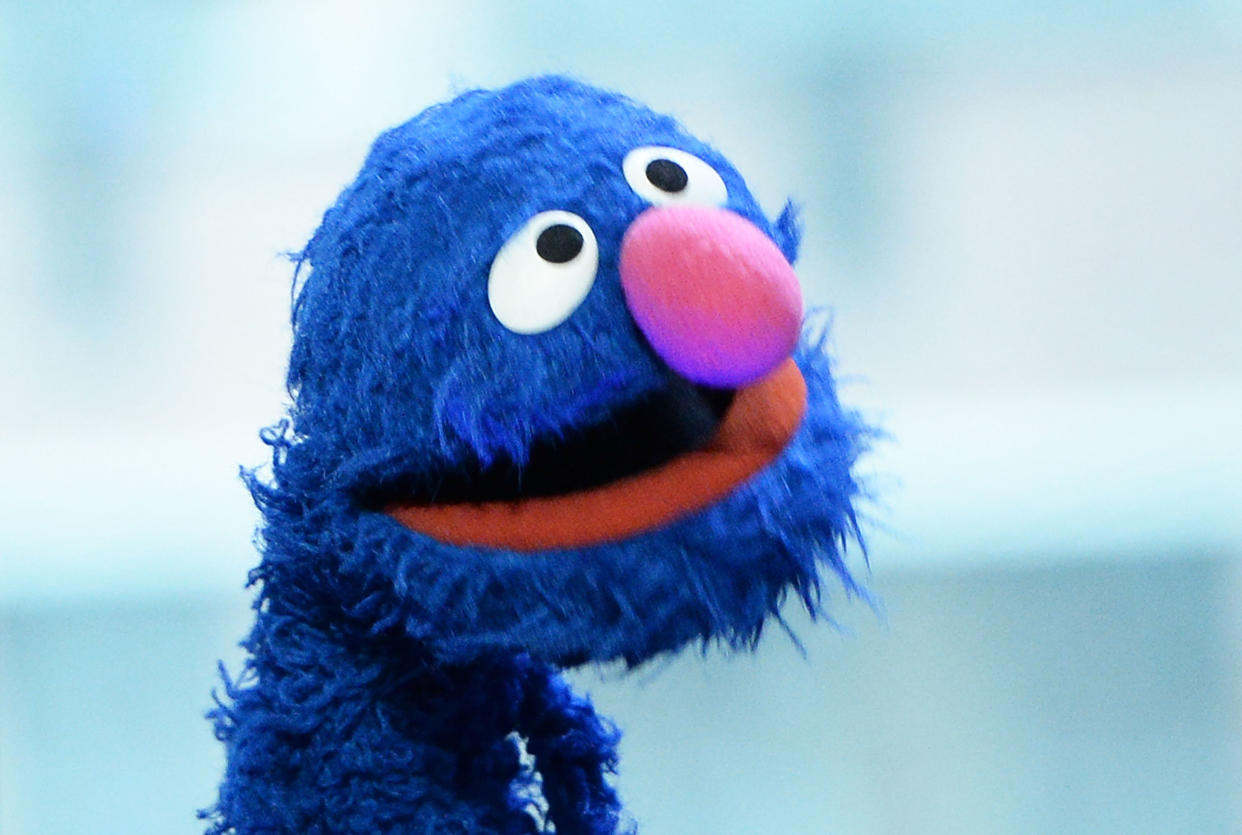 Grover: the potentially potty-mouthed puppet in question. (Photo: Slaven Vlasic via Getty Images)